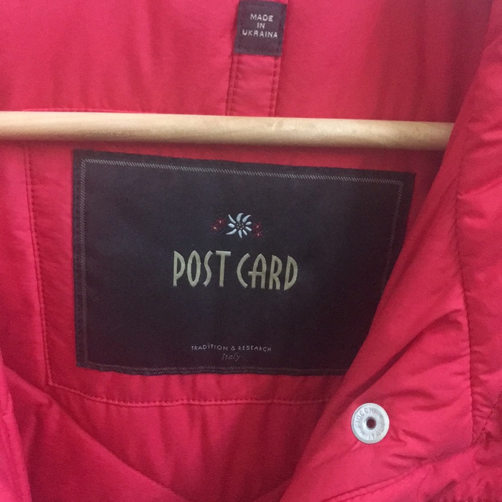 Post card red jacket - Picture 2 of 5